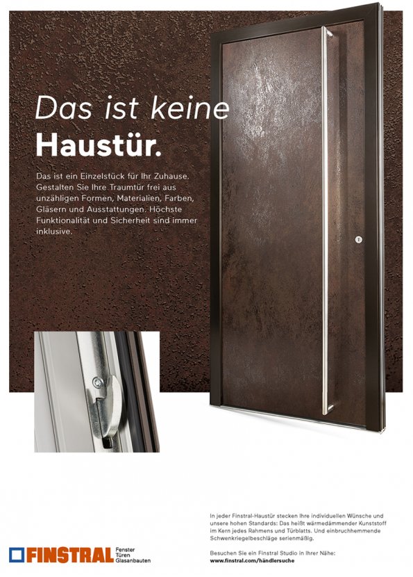 Finstral - Door - Agency: Vince & Vert Munich